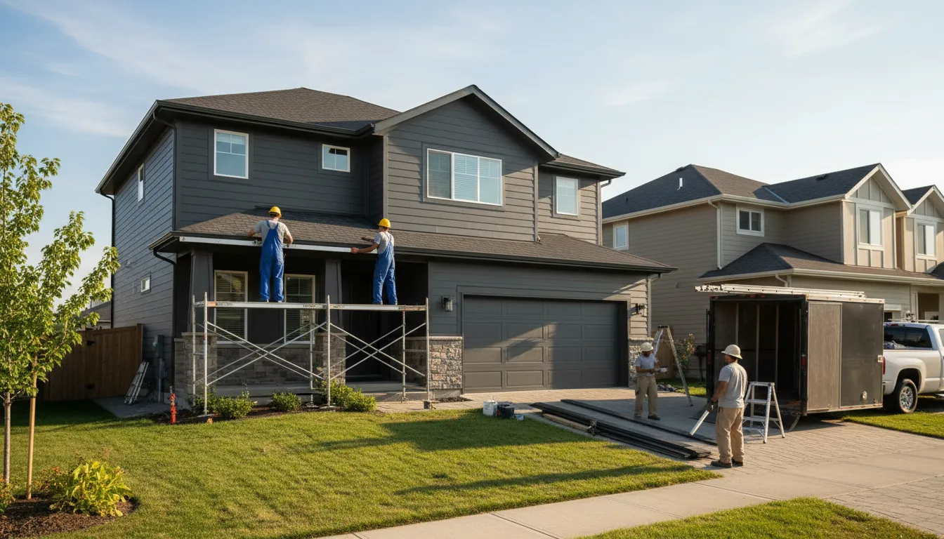 Residential and Farm Property Siding Around Howard